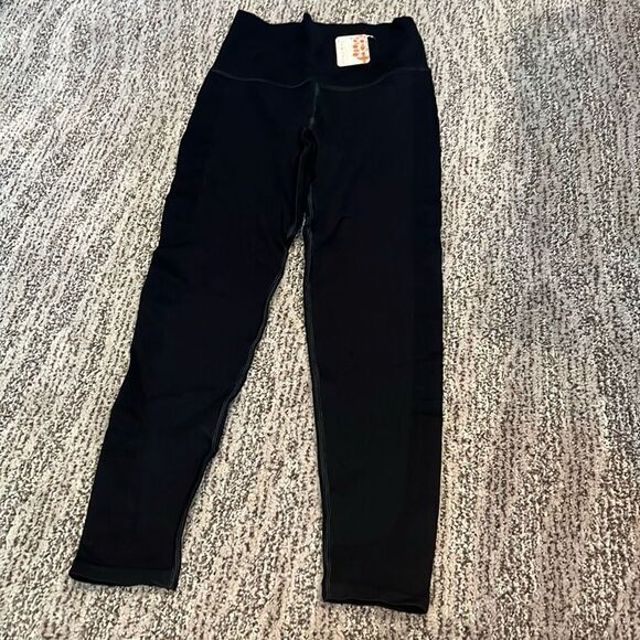 New Free People Almost Famous Leggings Black XS - Picture 2 of 6